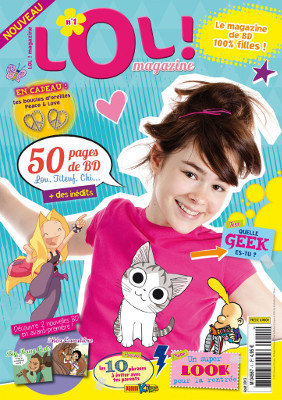 Lol Magazine : pour les jeunes filles, avec de la BD