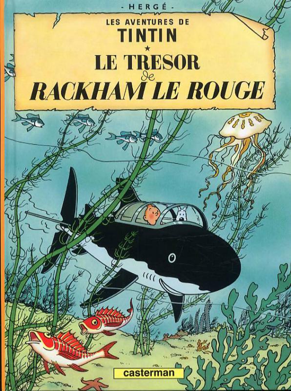 Trésor de Rackham le rouge (Le) - Série Tintin (Les aventures de) - 9782203001886