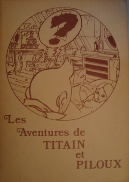 Aventures de Titain et Piloux (Les) - Série Tintin - Pastiches, parodies et pirates par Jan Bucquoy - Couverture