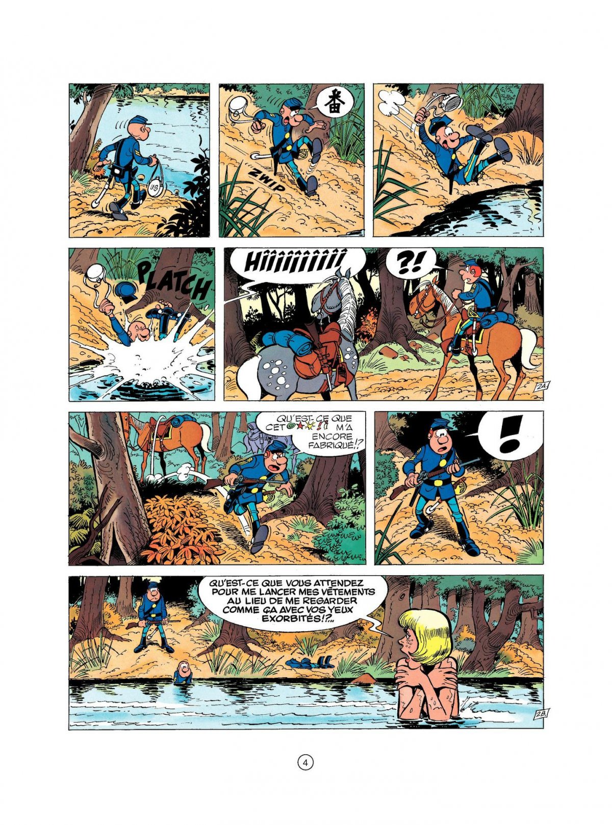 Bleus dans la gadoue (Les) - Extrait 1