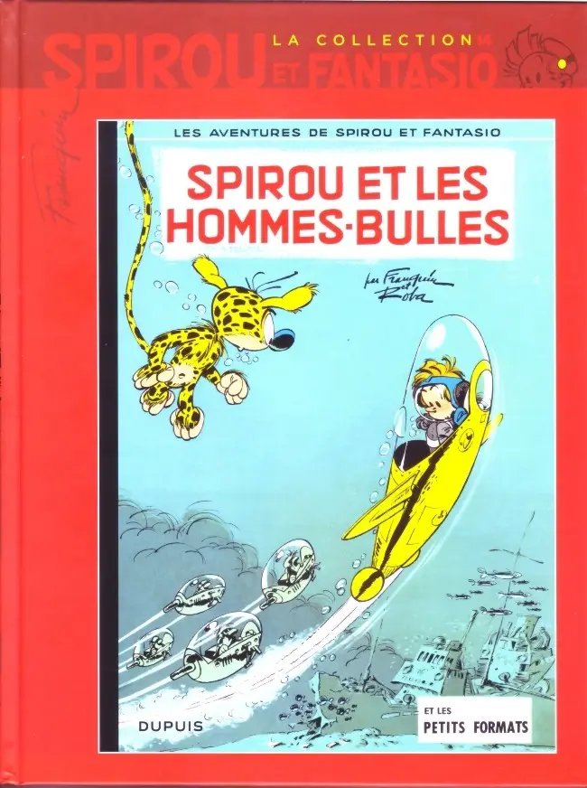 Spirou et les Hommes-Bulles - Série Spirou et Fantasio - 9782815206174
