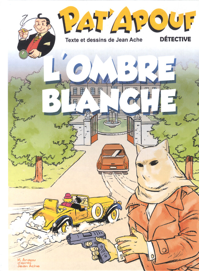 Ombre blanche (L') - Série Pat'Apouf détective par Jean Ache - Couverture