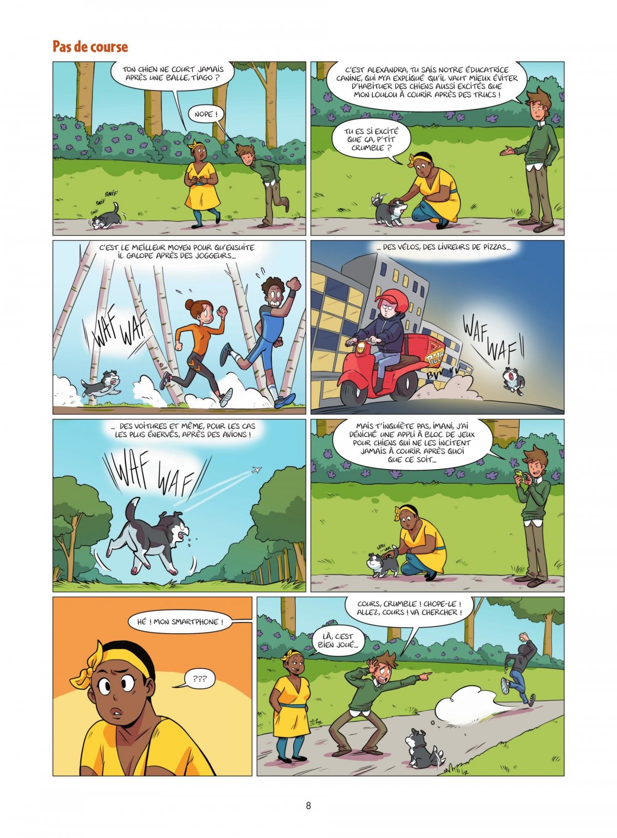 Chiens en Bande Dessinée (Les) 1 - Extrait 1