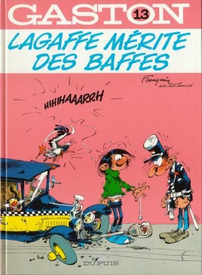 Lagaffe mérite des baffes - Série Gaston (série classique) - 9782724249552