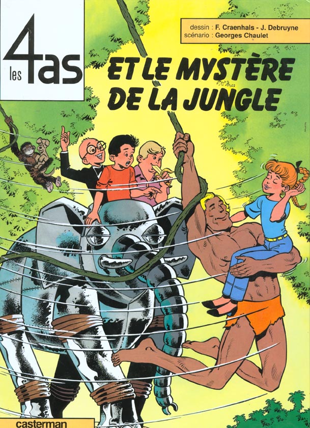 4 As et le mystère de la jungle (Les)