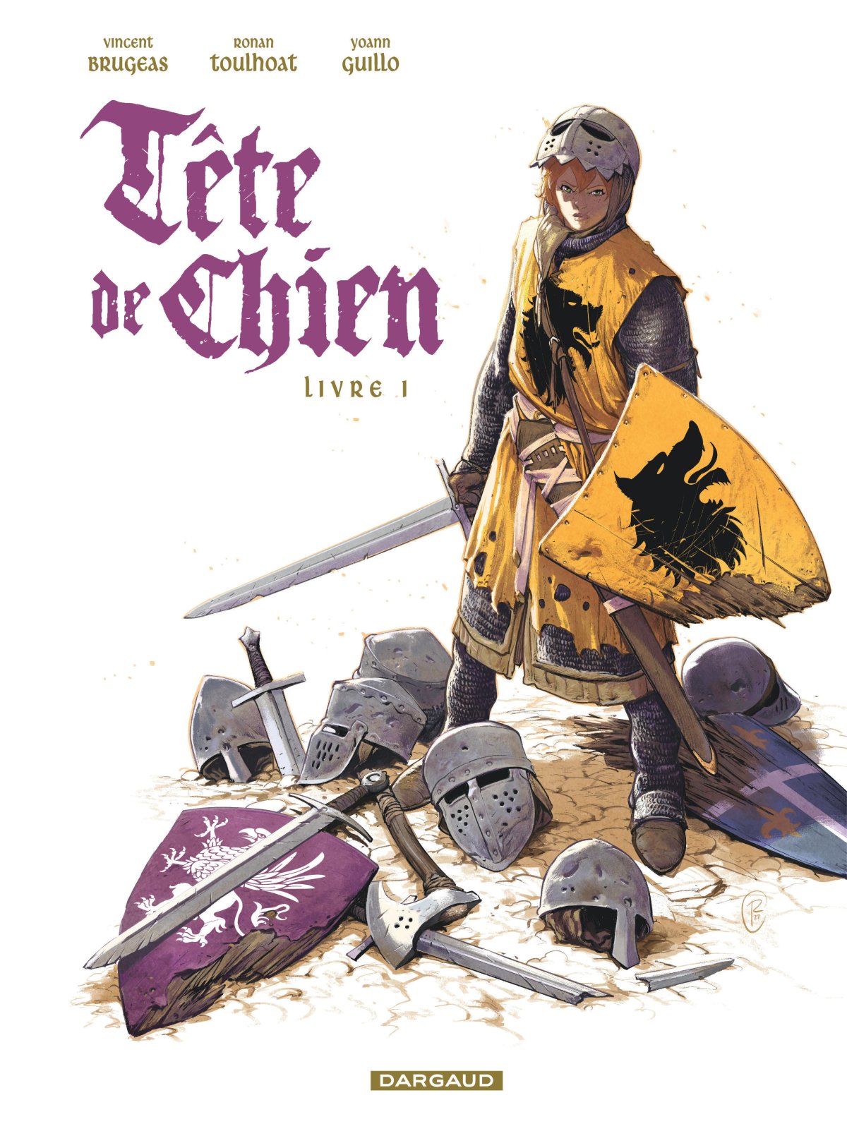 Tête de Chien - Livre 1 - Série Tête de Chien par Vincent Brugeas et Ronan Toulhoat - Couverture