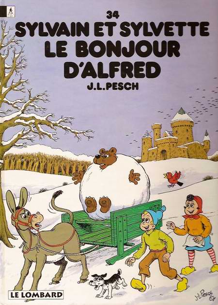 Bonjour d'Alfred (Le) - Série Sylvain et Sylvette - 9782803611737