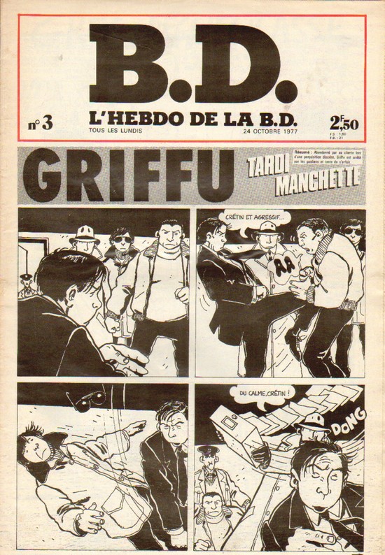B.D. L'hebdo de la B.D. 3
