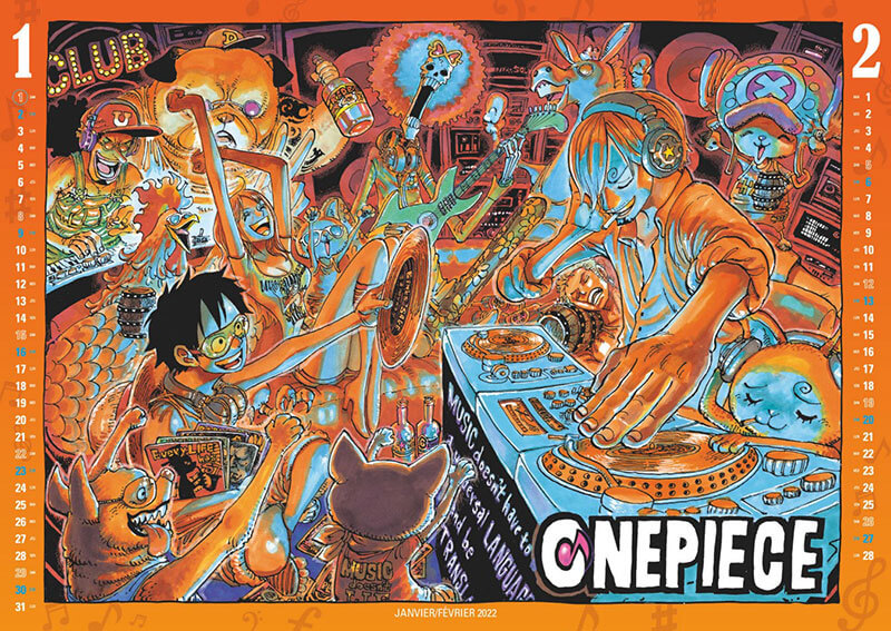 One Piece - Calendrier 2022 - Extrait 1