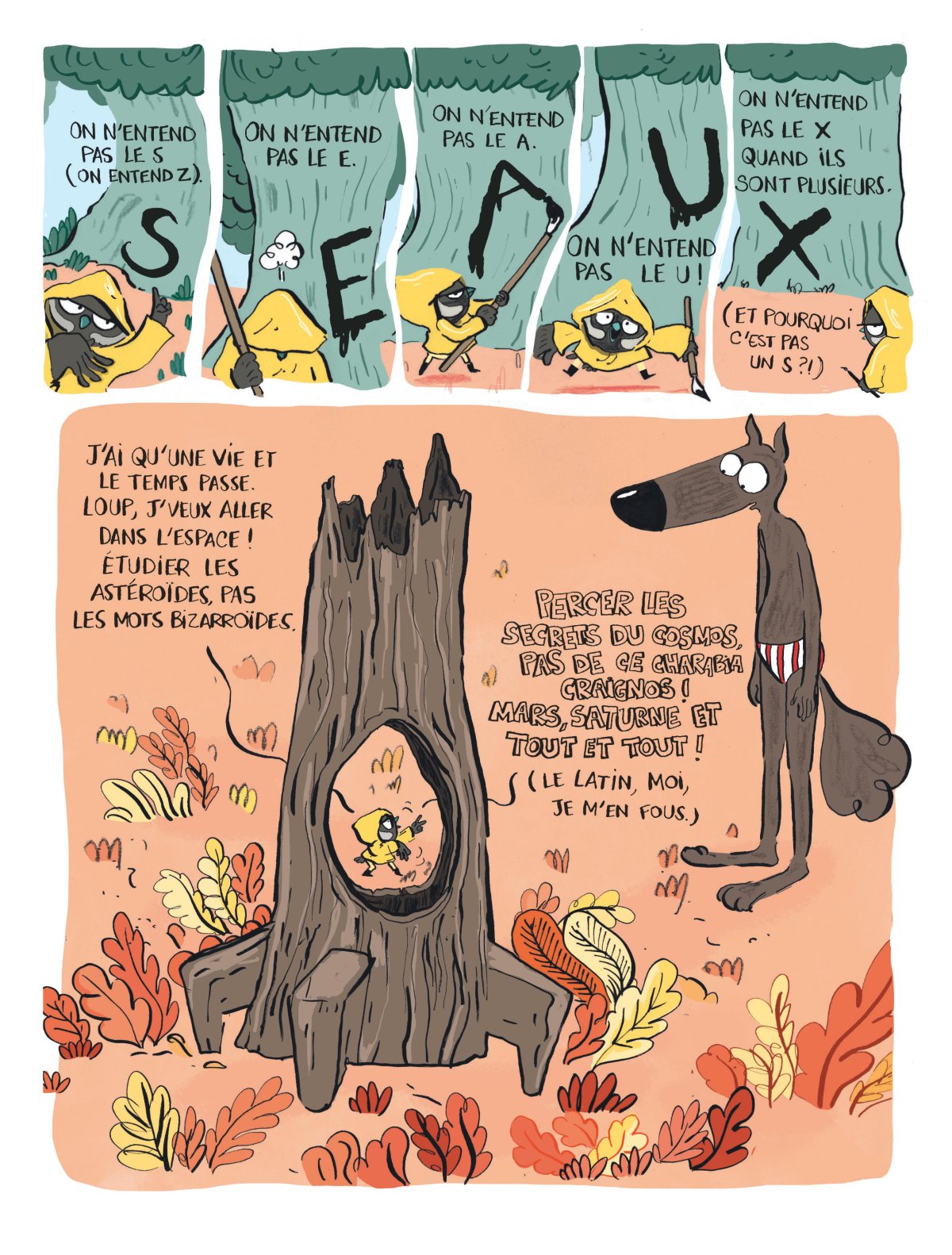 Loup en slip et le mystère du P silencieux (Le) - Extrait 1