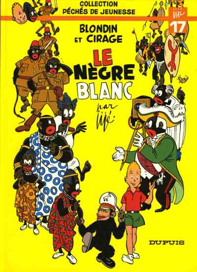 Blondin et Cirage - Le nègre blanc - Série Péchés de jeunesse par Jijé - Couverture