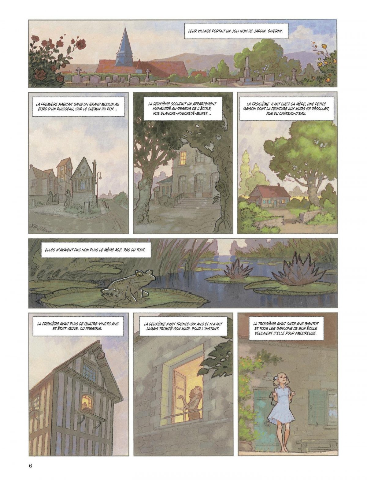 Nymphéas noirs - Extrait 1