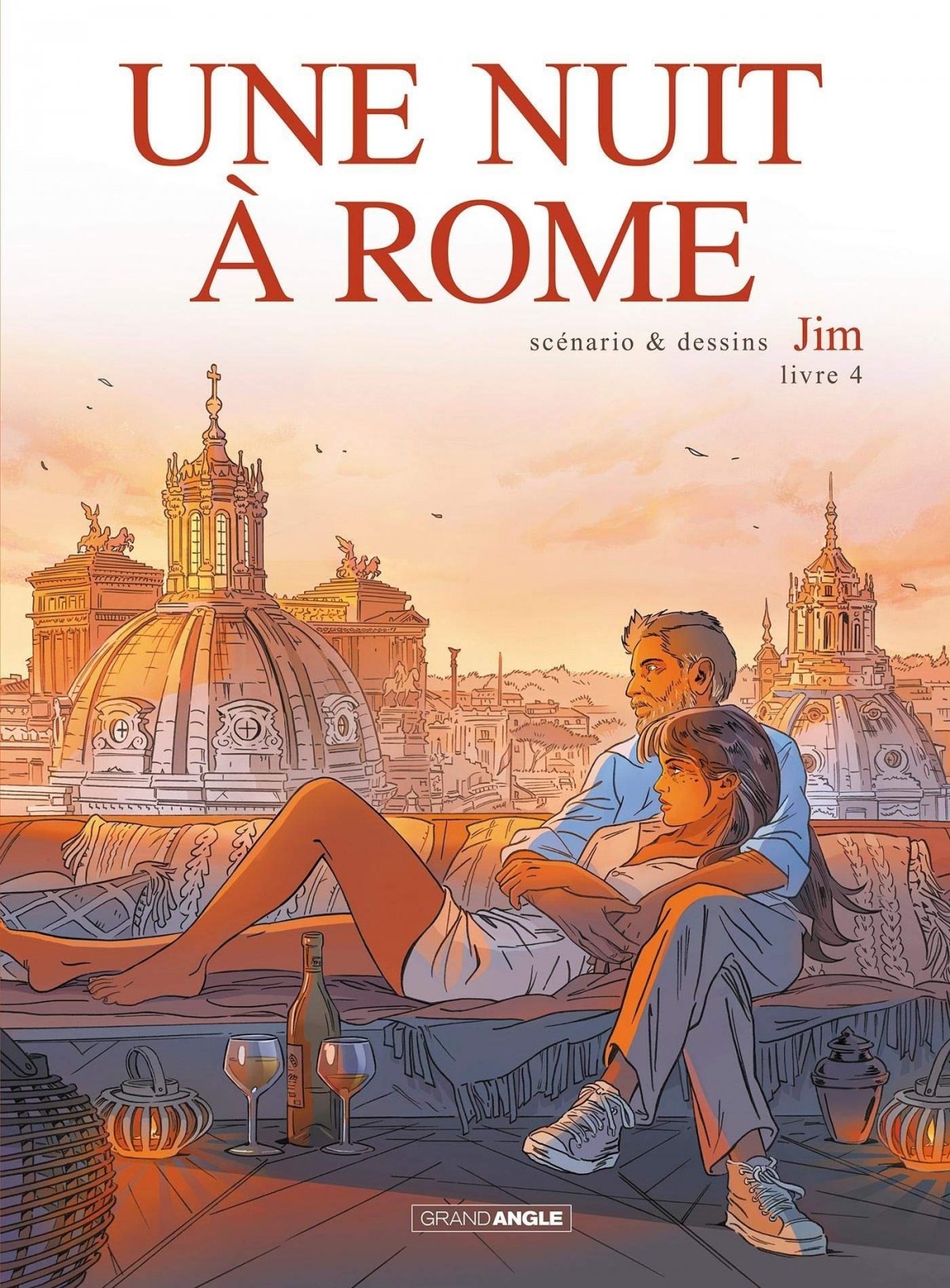 Nuit à Rome (Une) 4 - Série Nuit à Rome (Une) par Jim / Téhy - Couverture