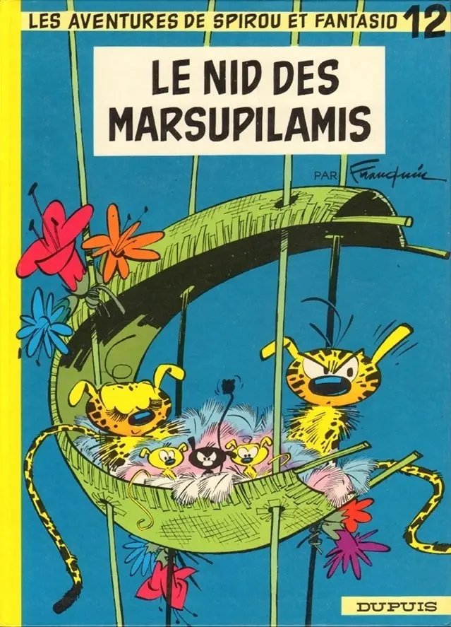 Nid des Marsupilamis (Le) - Série Spirou et Fantasio - 9782800100142