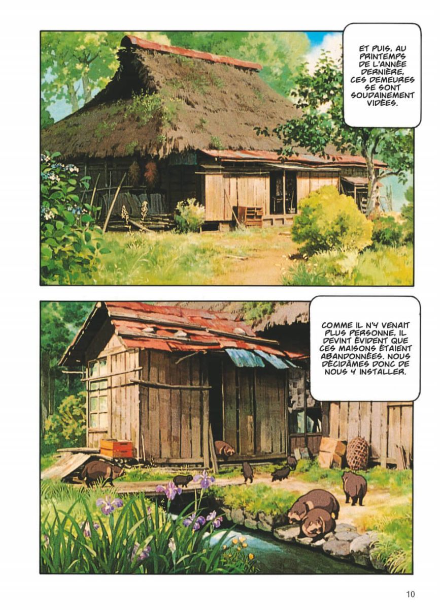 Pompoko - Anime comics - Extrait 1