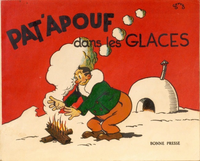 Pat'Apouf dans les glaces - Série Pat'Apouf par Gervy - Couverture