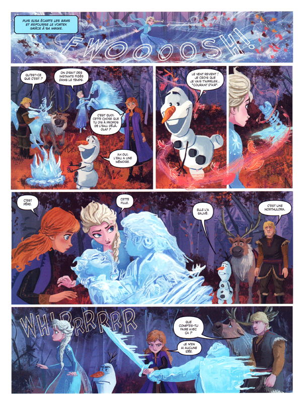 Reine des neiges II (La) - La BD du film - Extrait 1