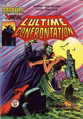 Ultime confrontation (L') - Série Dracula le vampire par Don Perlin, Marv Wolfman, Doug Moench, Tom Palmer et Gene Colan - Couverture