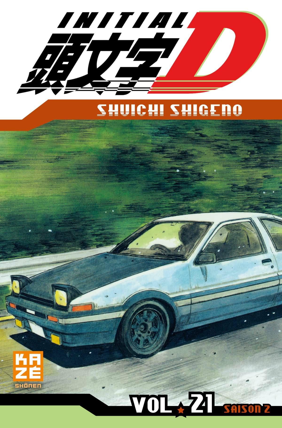 Initial D 21 - Série Initial D par Shuichi Shigeno - Couverture
