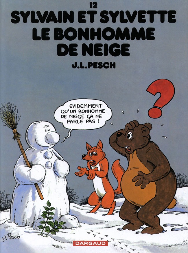 Bonhomme de neige (Le) - Série Sylvain et Sylvette - 9782205056501