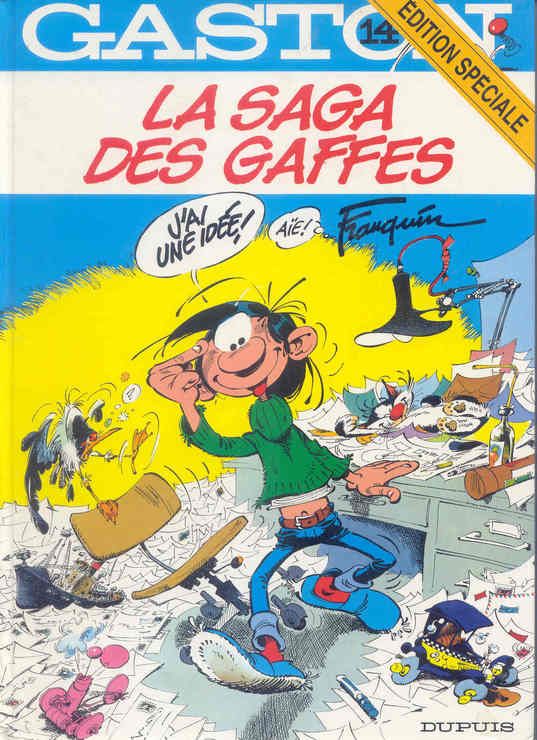 Saga des gaffes (La) - Série Gaston (série classique) - 9782800123547
