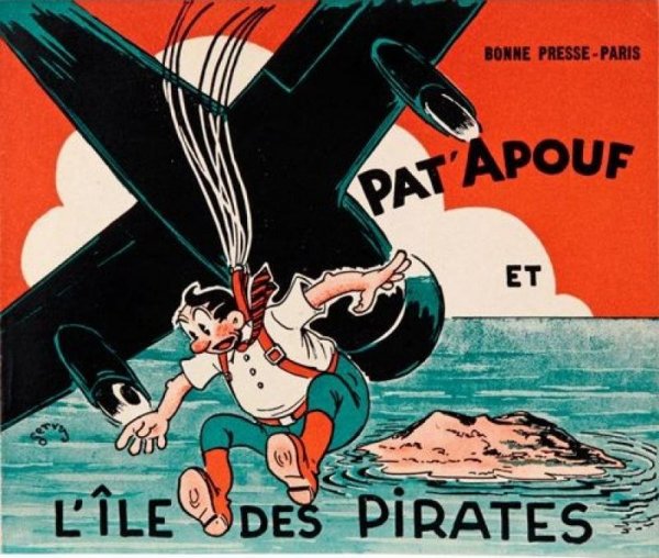Pat'Apouf et l'île des pirates - Série Pat'Apouf par Gervy - Couverture