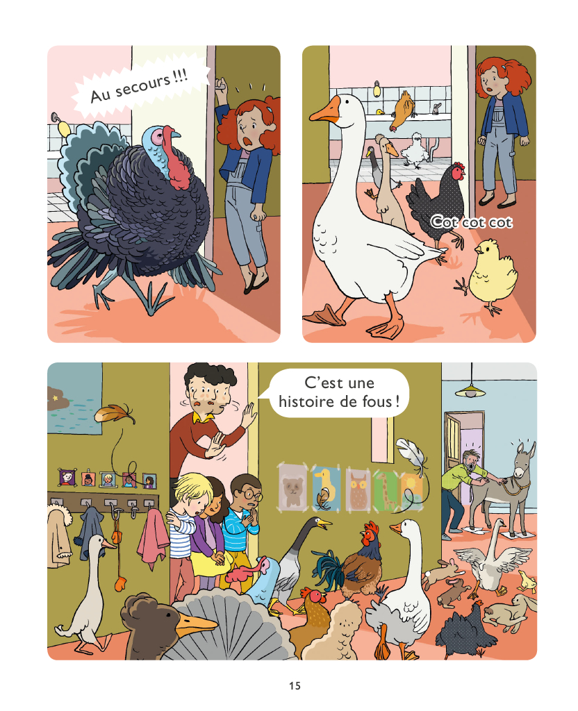 Pagaille à l'école - Extrait 1