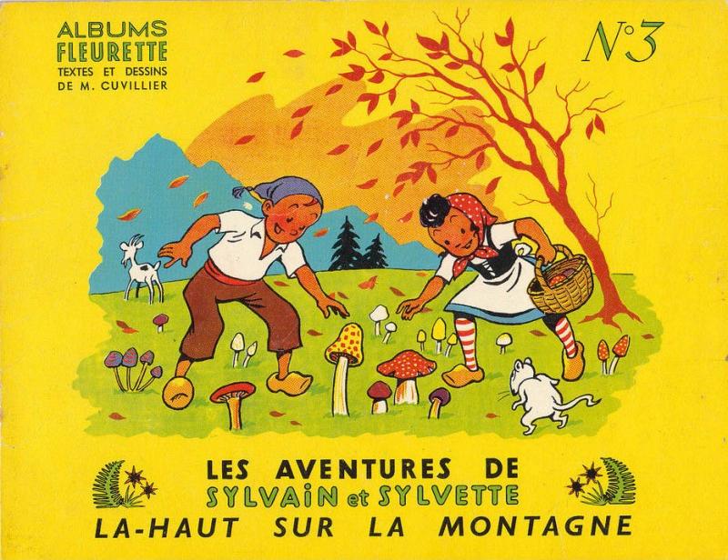 Là-haut sur la montagne - Série Sylvain et Sylvette (Triomphe)