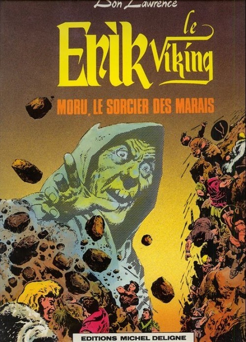 Moru, le sorcier des marais - Série Erik le viking par Don Lawrence - Couverture