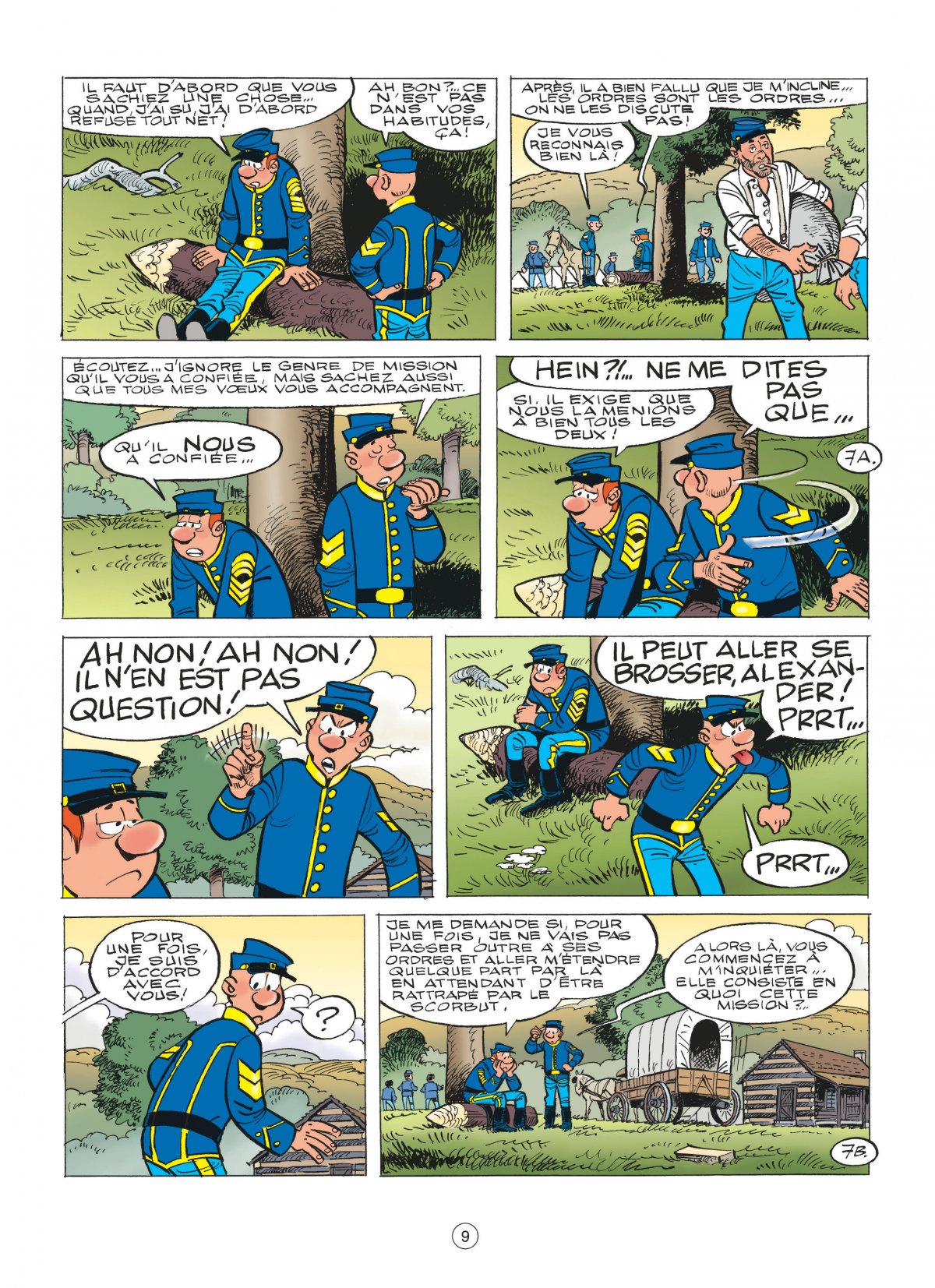 Bleus se mettent au vert (Les) - Extrait 1