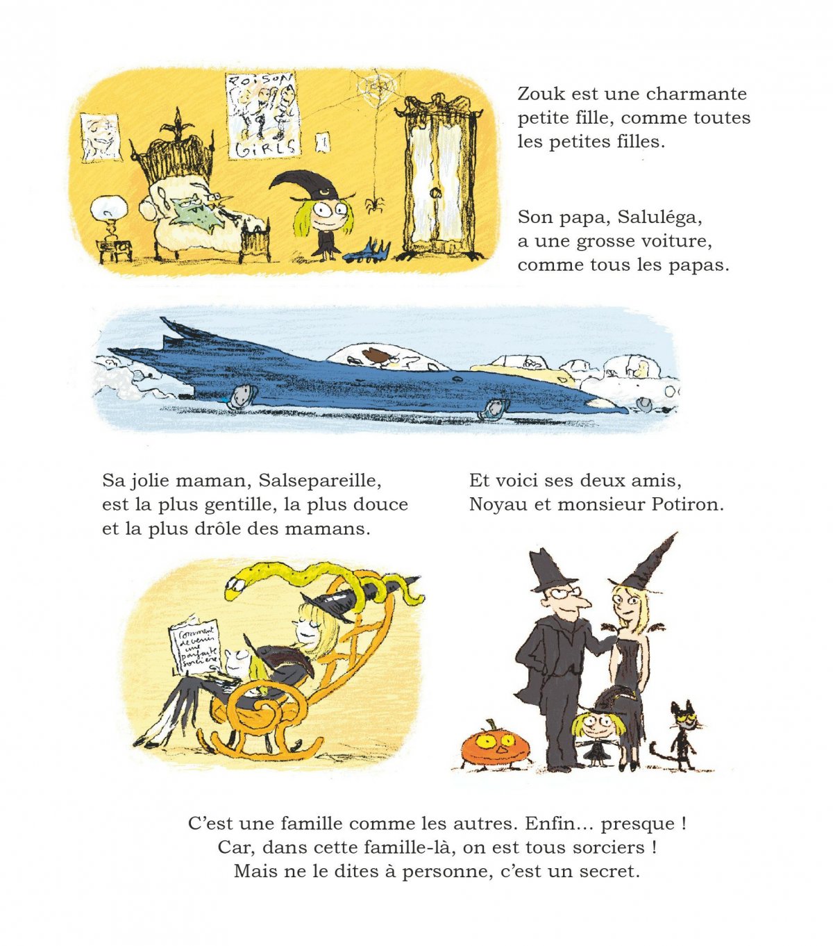 Sorcière à l'école (Une) - Extrait 1