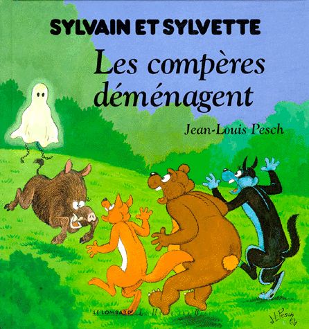 Compères déménagent (Les) - Série Sylvain et Sylvette par Jean-Louis Pesch - Couverture