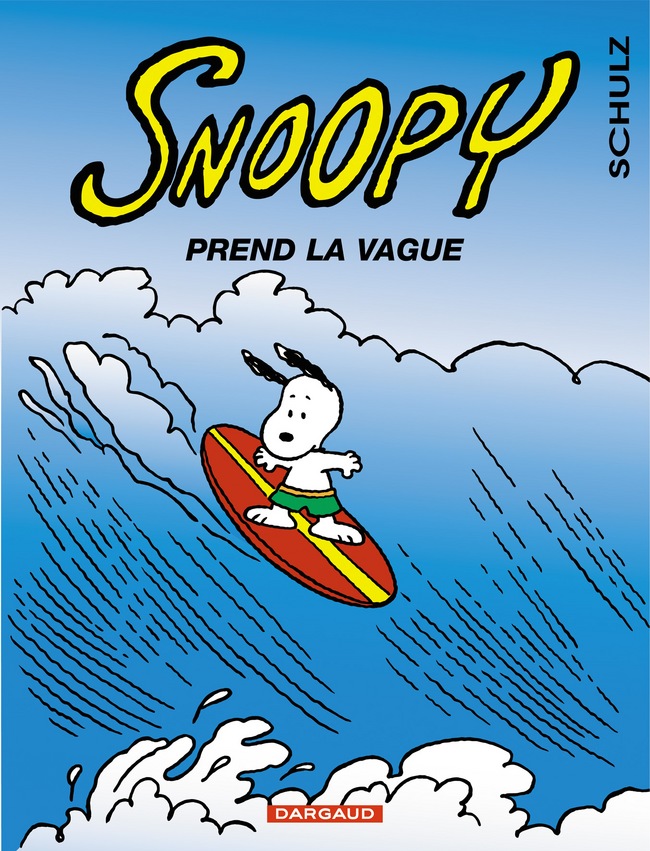 Snoopy prend la vague