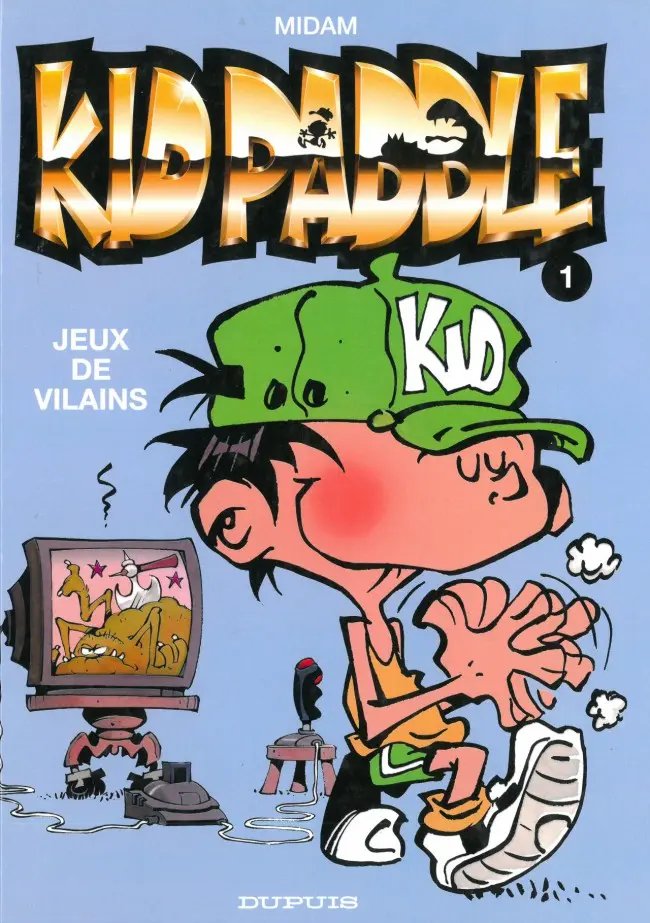 Jeux de vilains - Série Kid Paddle - 9782800122540