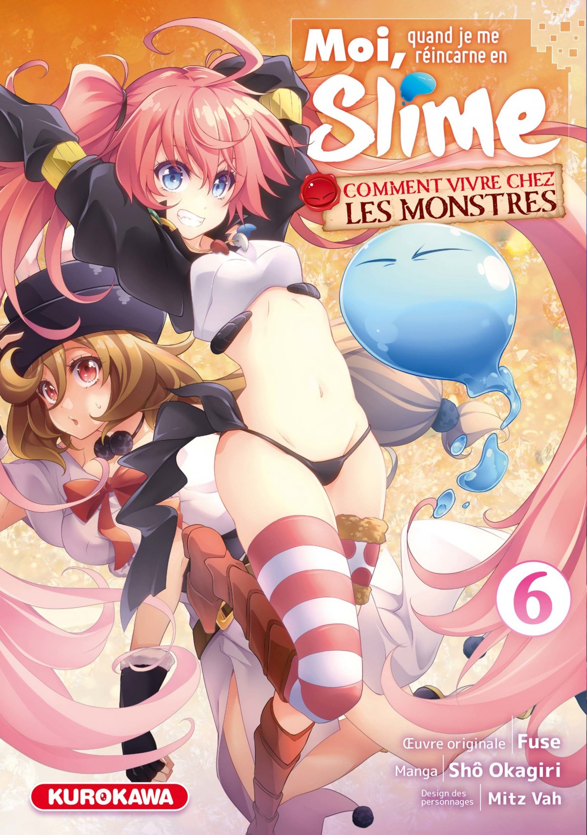 Moi, quand je me réincarne en Slime - Comment vivre chez les monstres 6