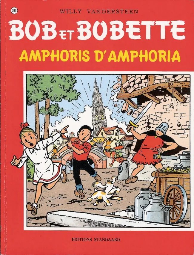 Amphoris d'Amphoria - Série Bob et Bobette par Willy Vandersteen - Couverture
