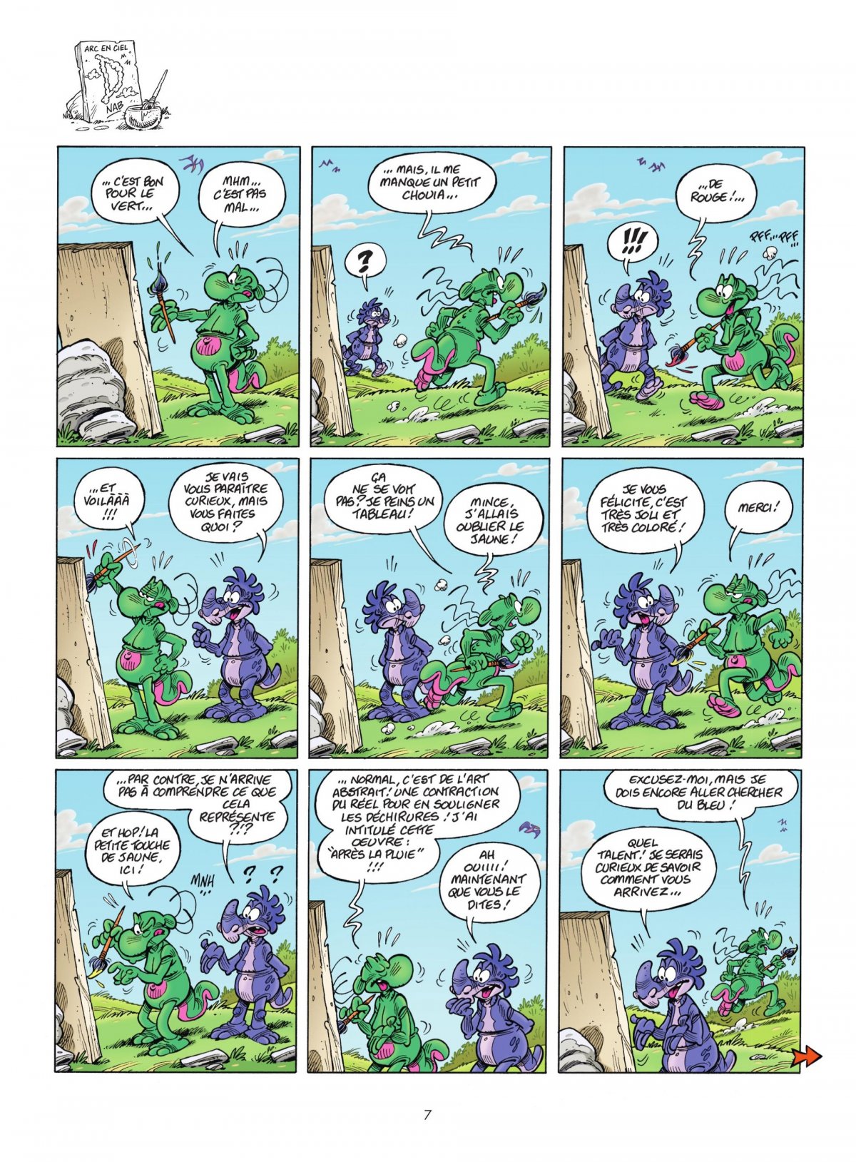 Nouvelles Aventures Apeupréhistoriques De Nabuchodinosaure (Les) 5 - Extrait 1