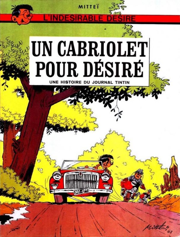 Cabriolet pour Désiré (Un) - Série Indésirable Désiré par Mittéï / Hao - Couverture