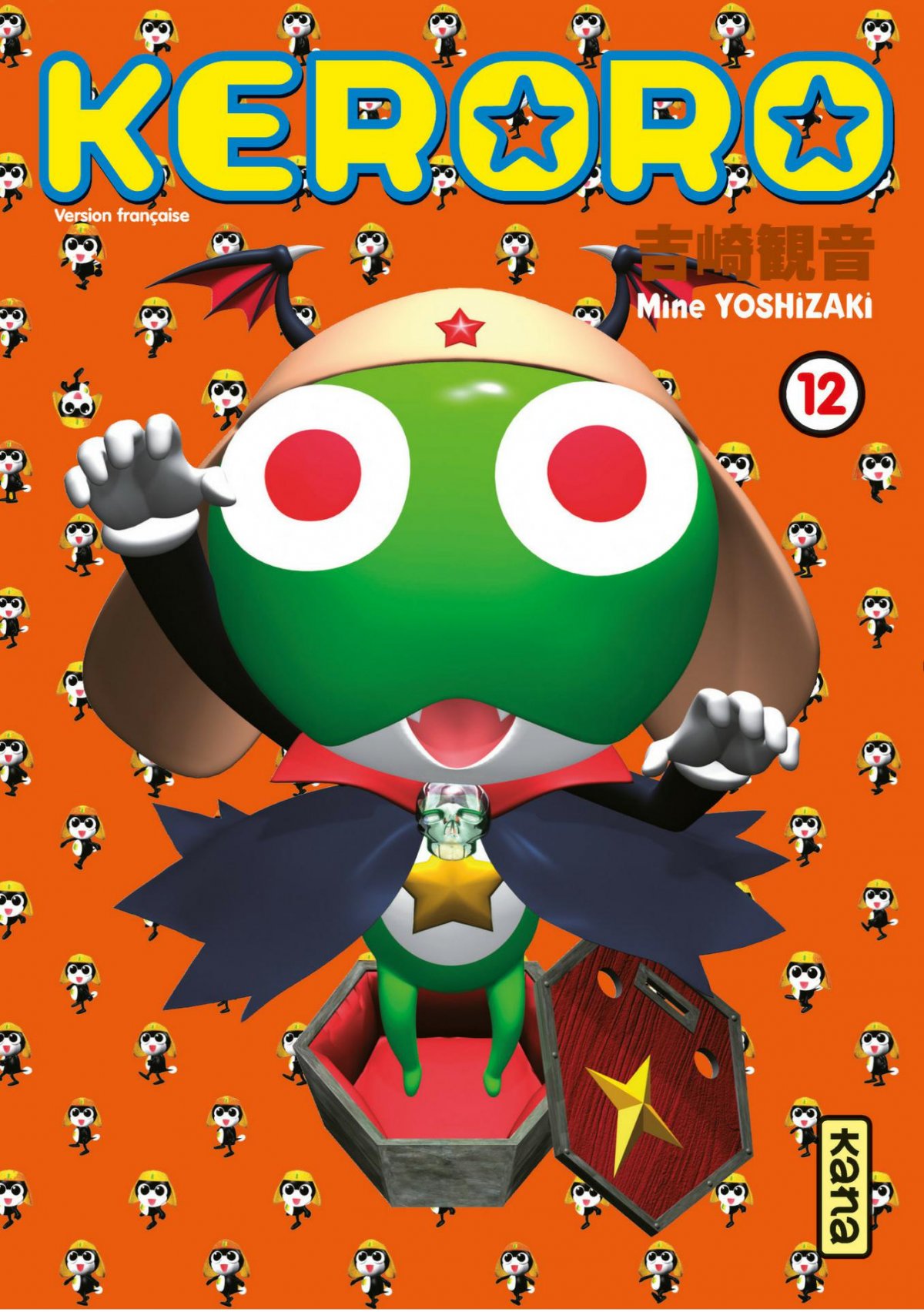 Sergent Keroro 12 - Série Sergent Keroro par Mine Yoshizaki - Couverture