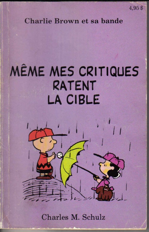 Même mes critiques ratent la cible
