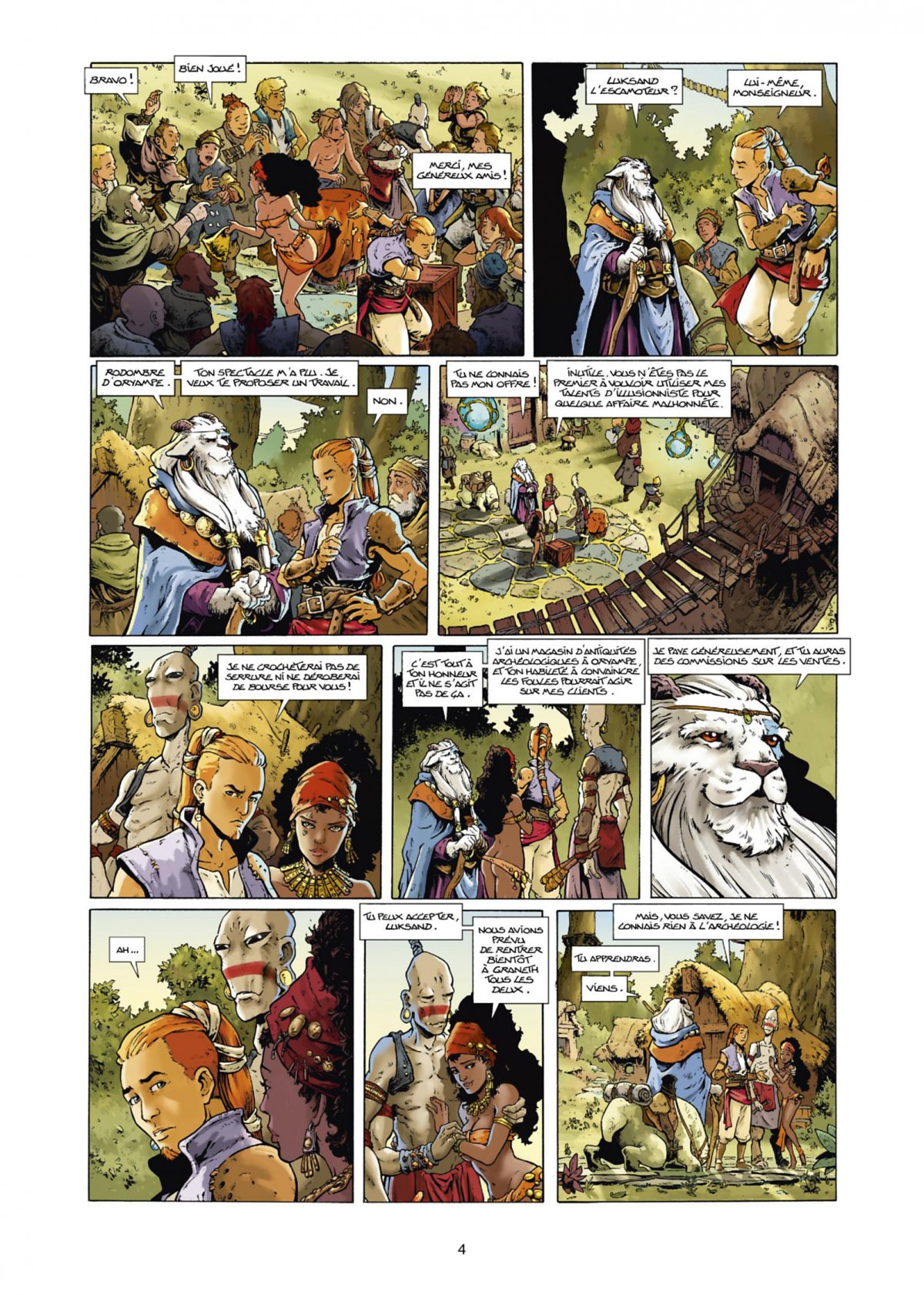 Destin du jongleur (Le) - Extrait 1