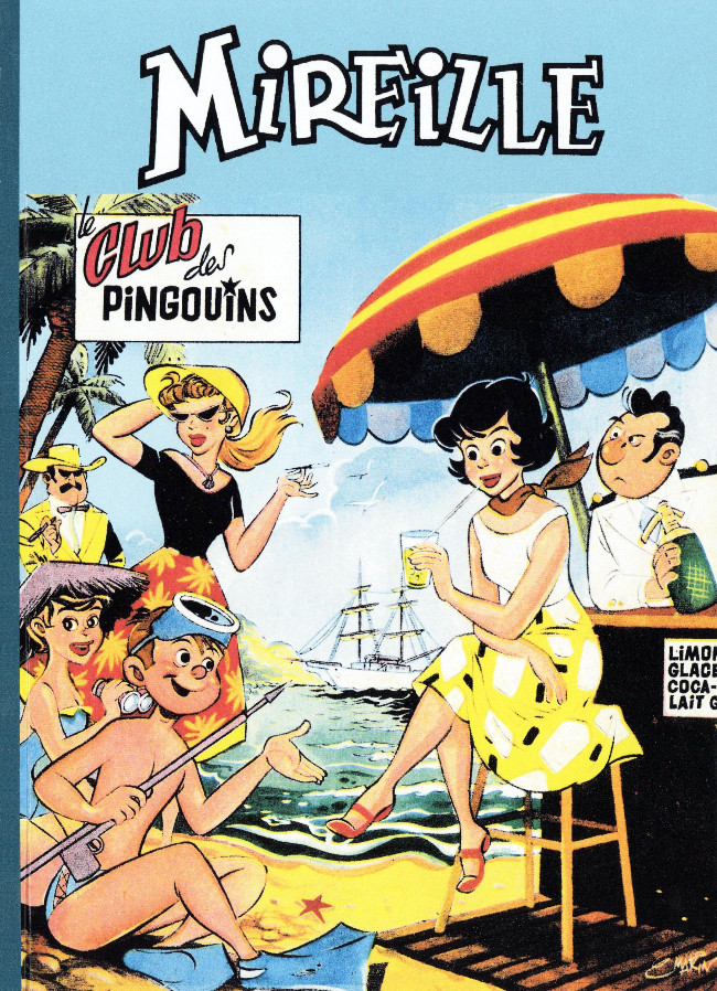 Club des pingouins (Le) - Série Mireille (Albums) par Claude Marin - Couverture