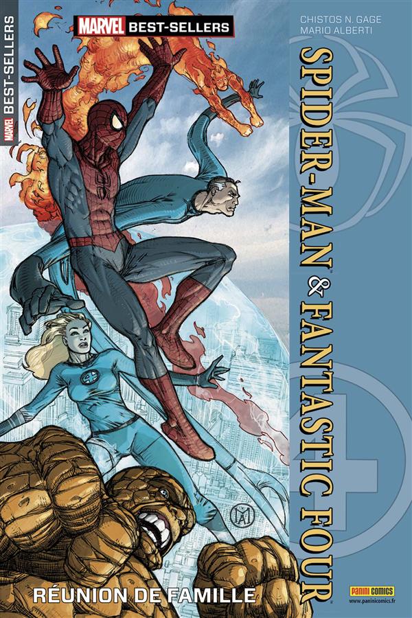 Réunion de famille - Série Spider-Man & Fantastic Four par Christos N. Gage et Mario Alberti - Couverture