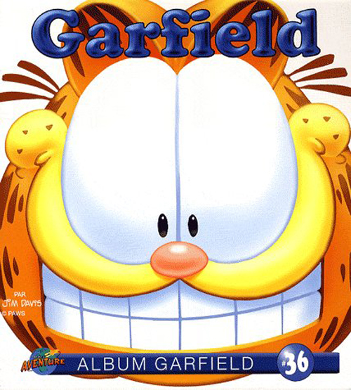 Garfield 36 - Série Garfield (Presses Aventures) par Jim Davis - Couverture