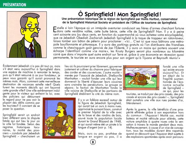 Guide de Springfield (Le) - Extrait 1