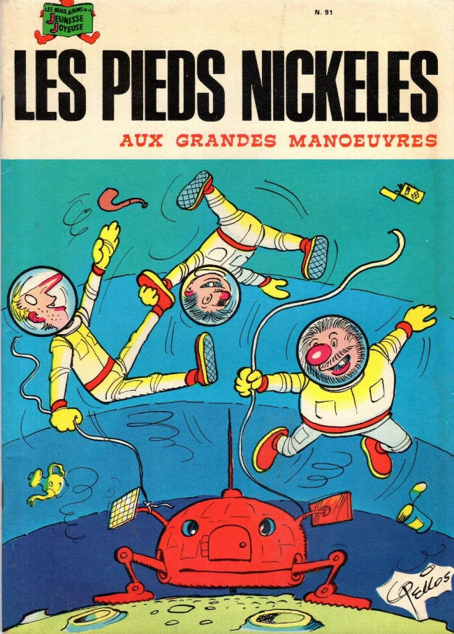 Pieds Nickelés aux grandes manœuvres (Les) - Série Pieds Nickelés (Les) par Charles Ewald et René Pellos - Couverture