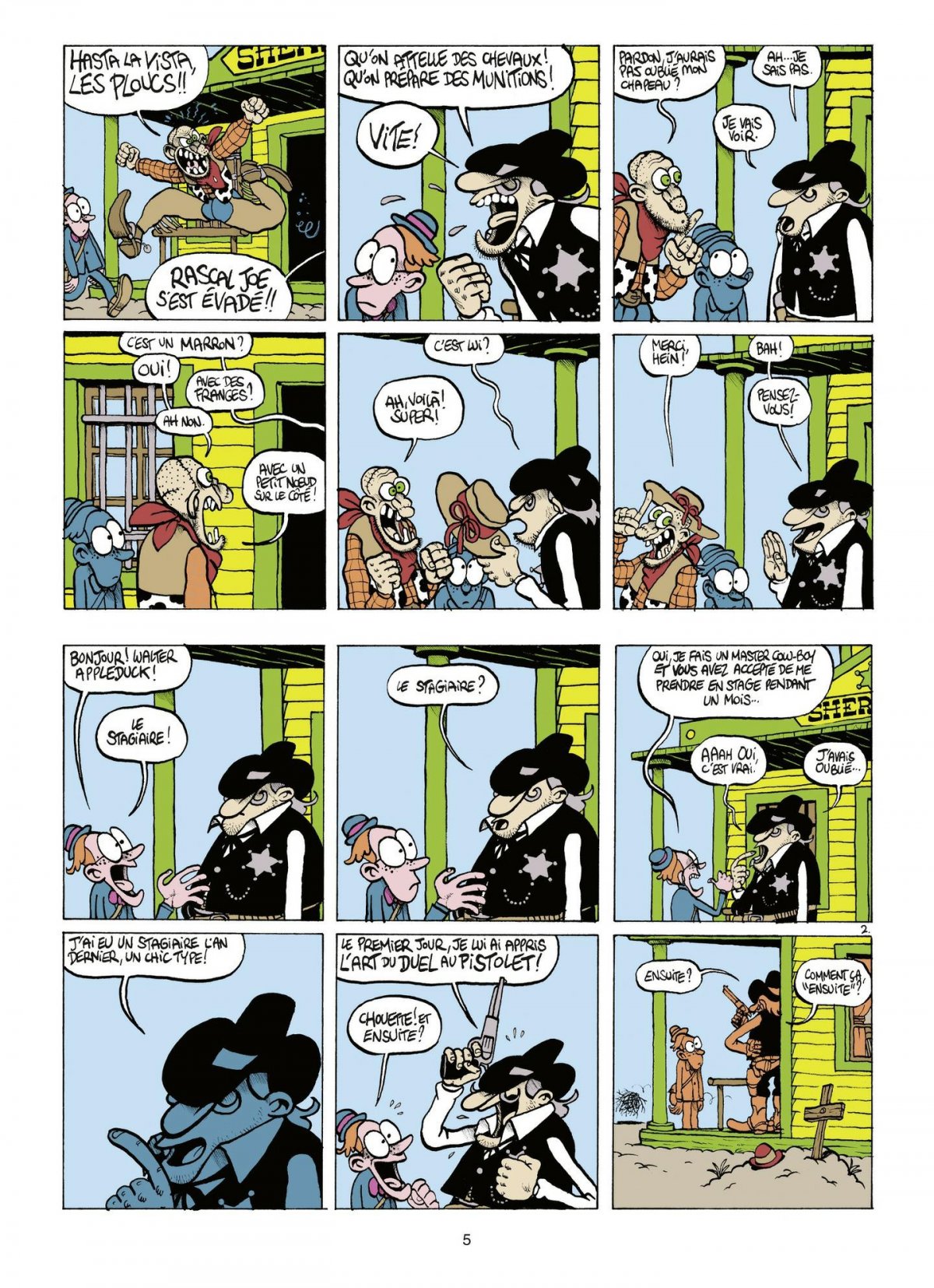 Stagiaire Cowboy - Extrait 1