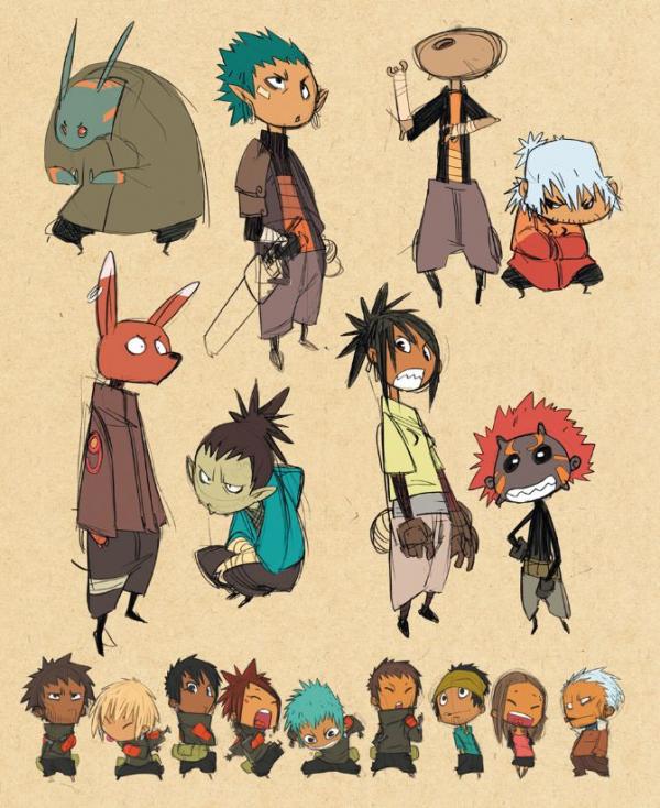 Sketchbook Grelin - Extrait 1