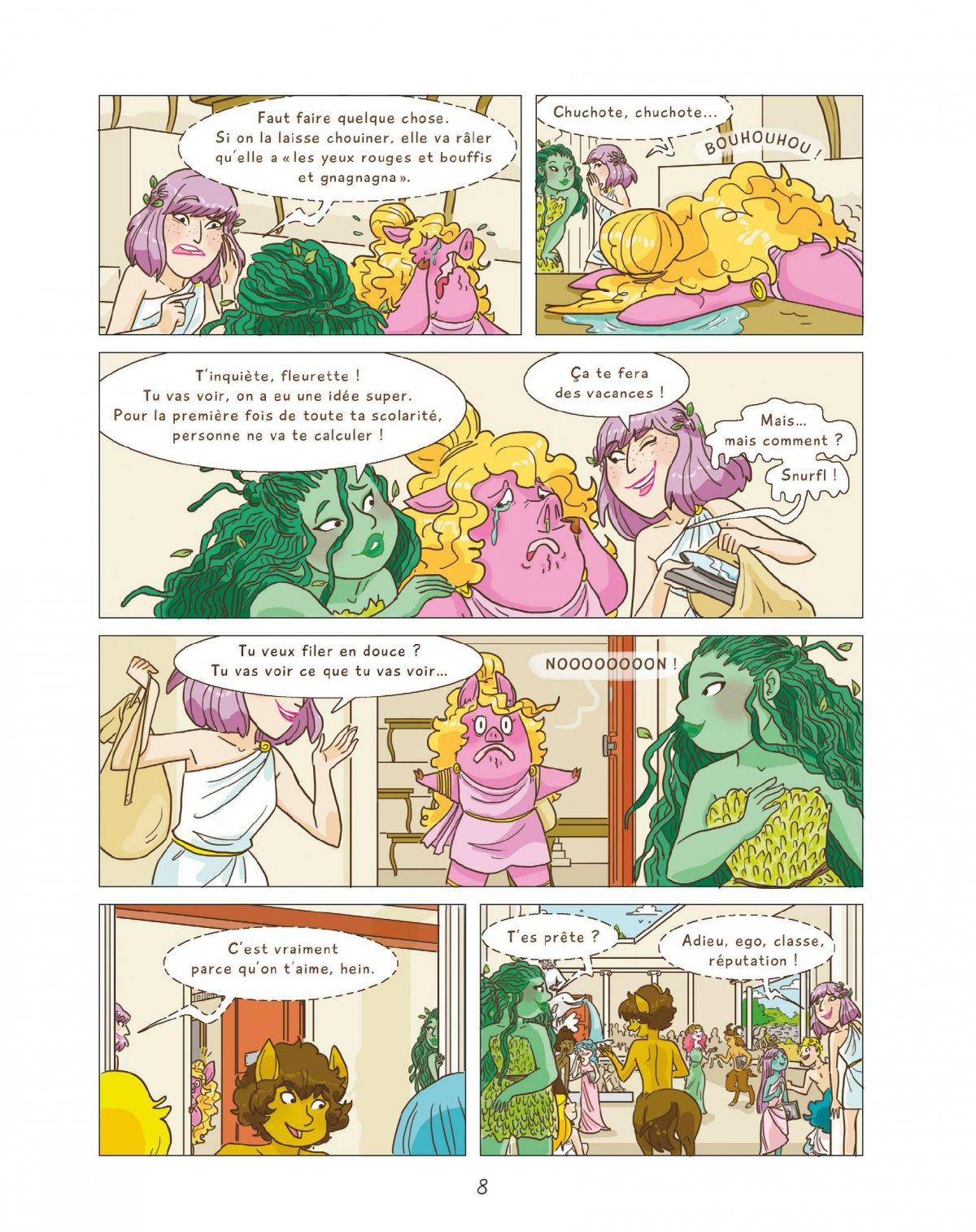 A l'école du Mont Olympe - Extrait 1