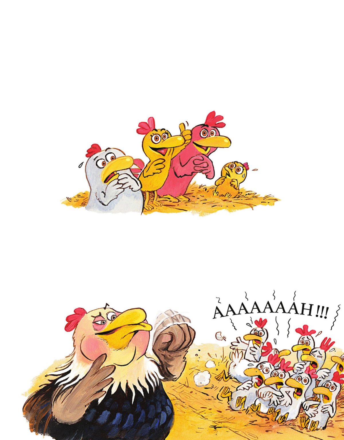 Cocottes ont les chocottes (Les) - Extrait 1